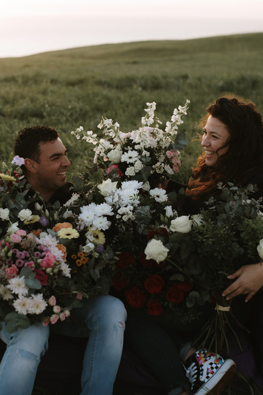 Andres y Ainara floristas